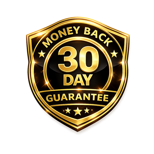 + MONEY BACK GUARANTEE